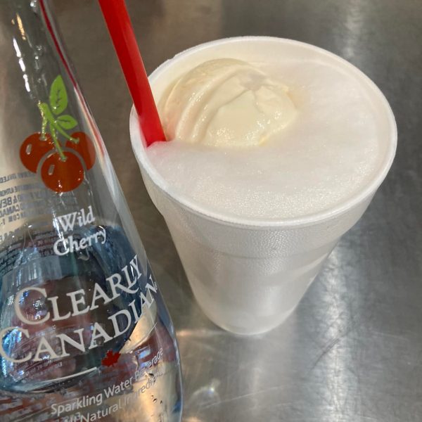 Clearly Canadian Cherry Float